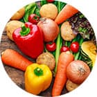 野菜などのビタミン・食物繊維